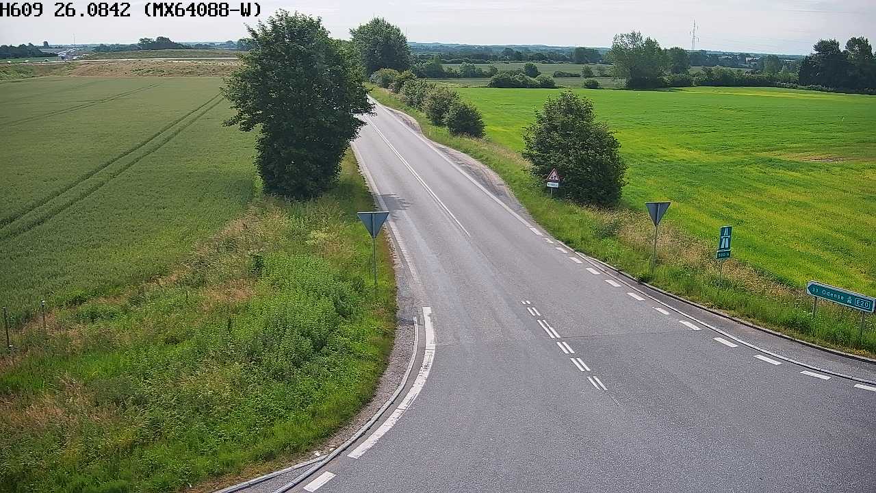 Webcam Nørre Åby: Rute 313 Nørre Åby