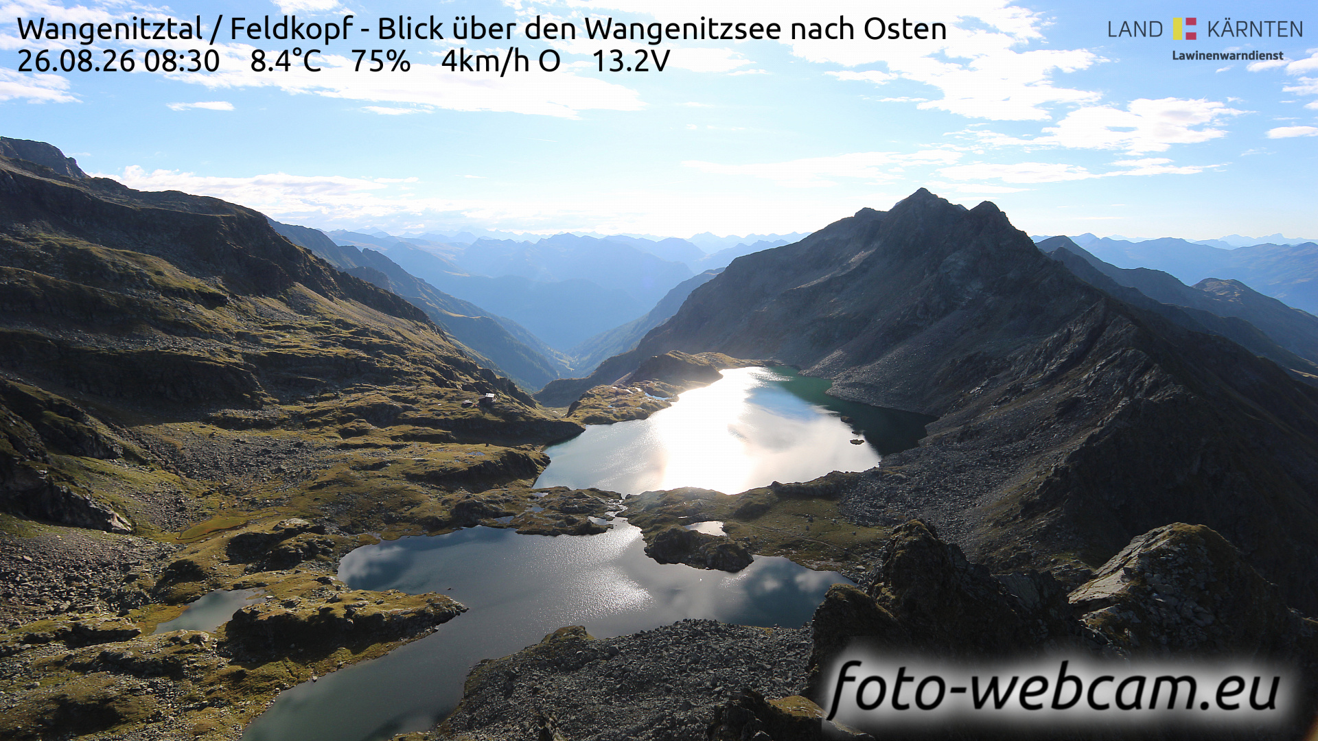 Webcam Feldkopf: HD Panorama Feldkopf