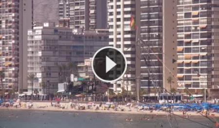 Webcam Benidorm: Beach of Benidorm - Alicante