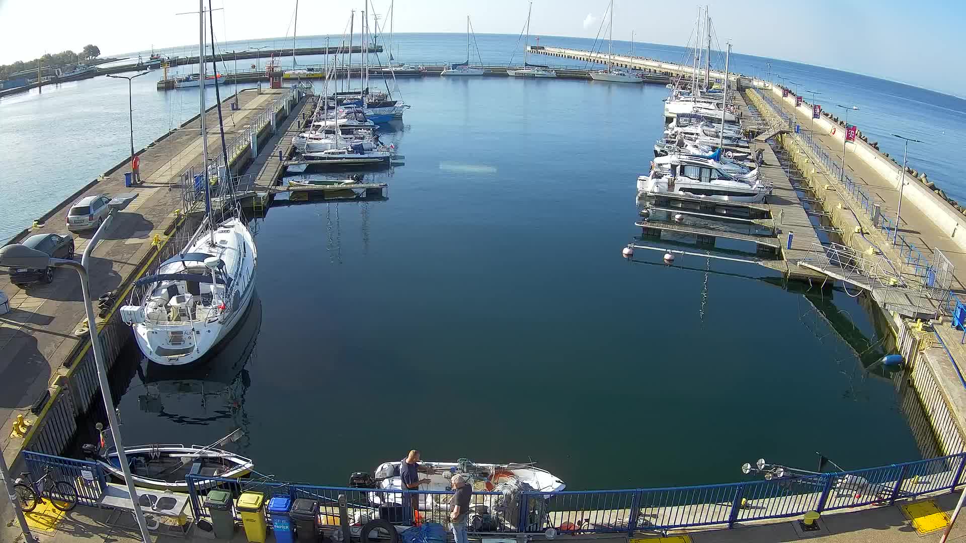 Webcam Hel: Bulwar Nadmorski