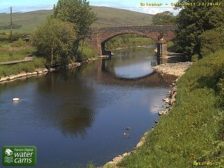 Webcam Colmonell: River Stinchar at Colmonell