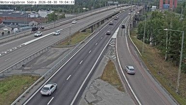 Tveta: Motorvägsbron södra