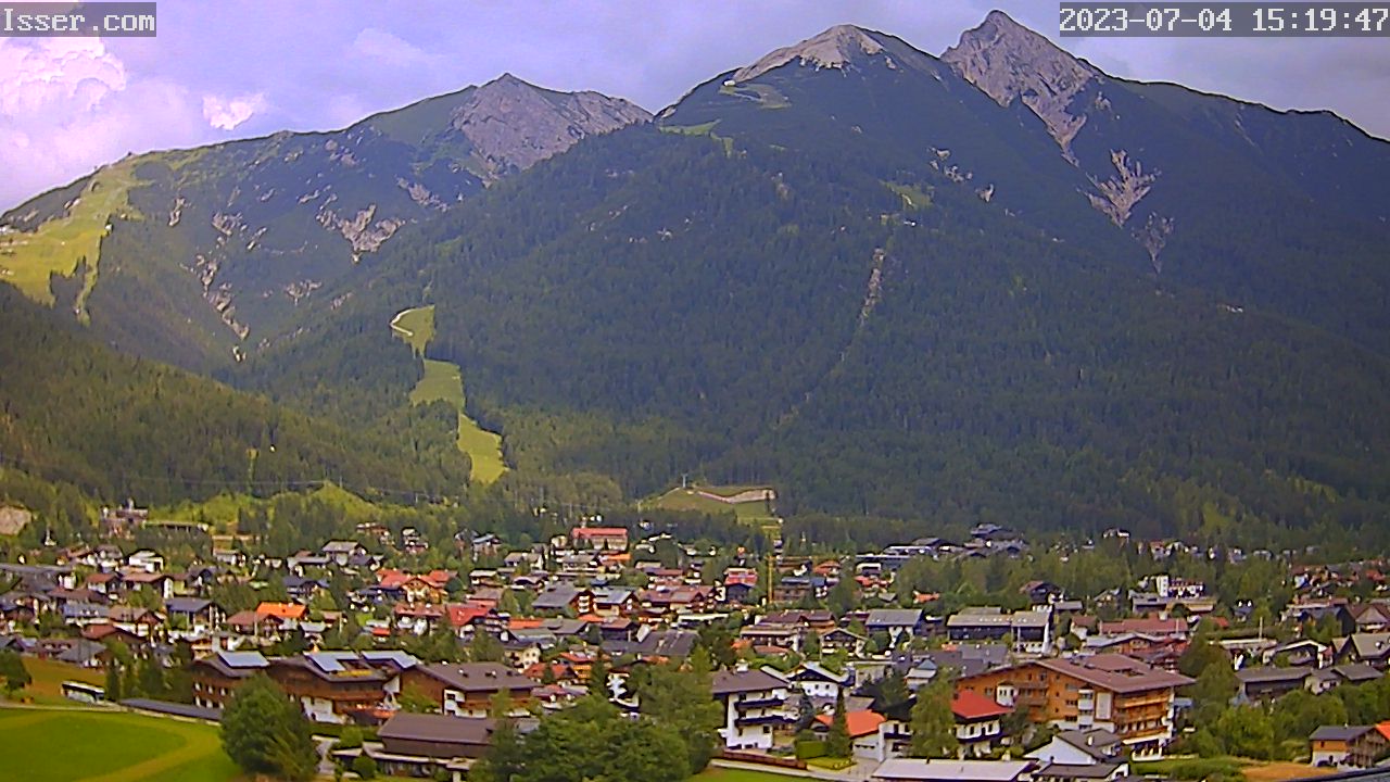 Webcam Seefeld in Tirol: Panorama Apartment Isser