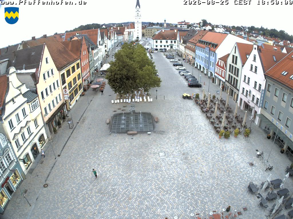 Webcam Pfaffenhofen a. d. Ilm: Hauptplatz Pfaffenhofen