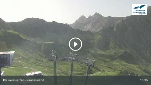 Webcam Riezlern (Kleinwalsertal): Kanzelwand / Fellhorn