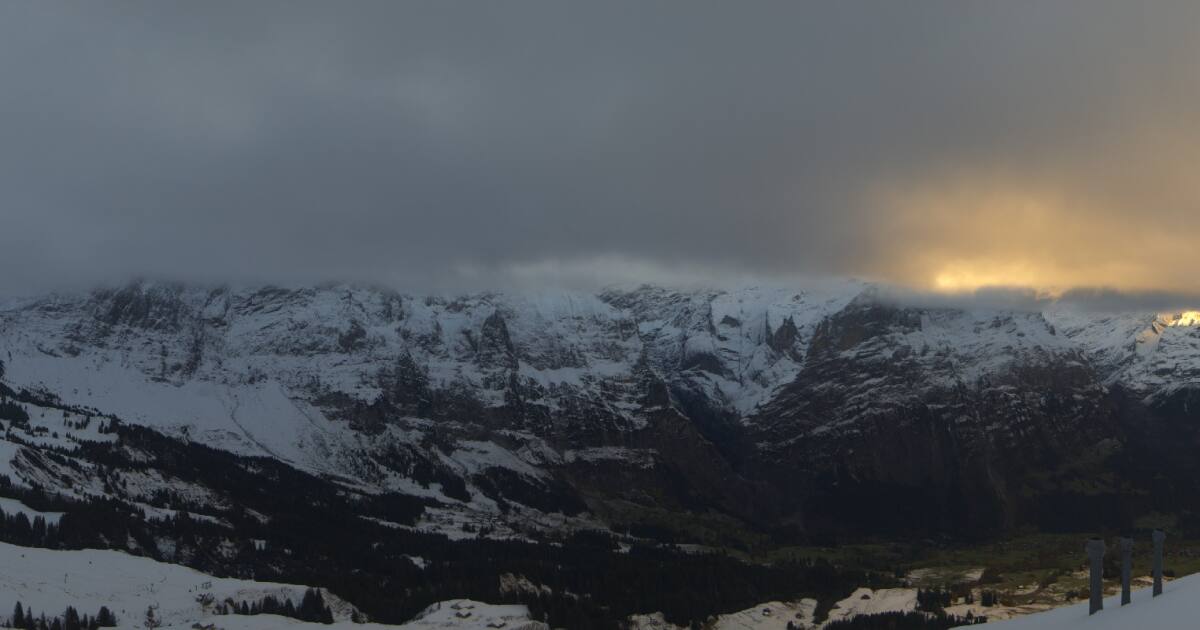 Webcam Grindelwald: roundshot 360° Panorama First
