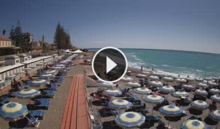 Webcam Bordighera: Bordighera Beach