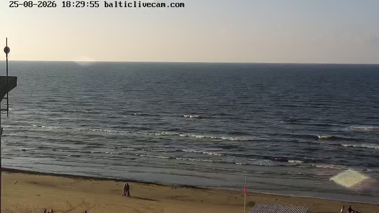 Webcam Jurmala: Jurmala Beach Panorama