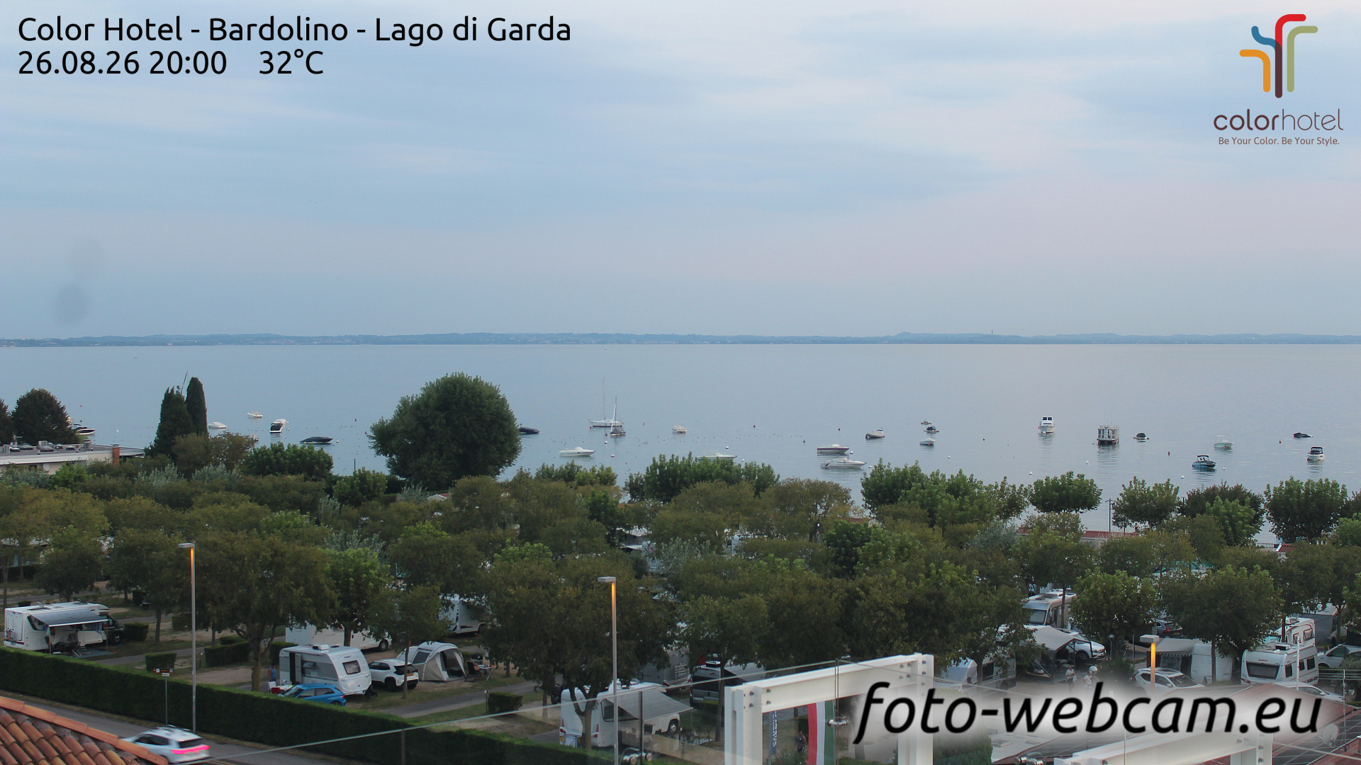 Webcam Bardolino: HD Panorama Bardolino