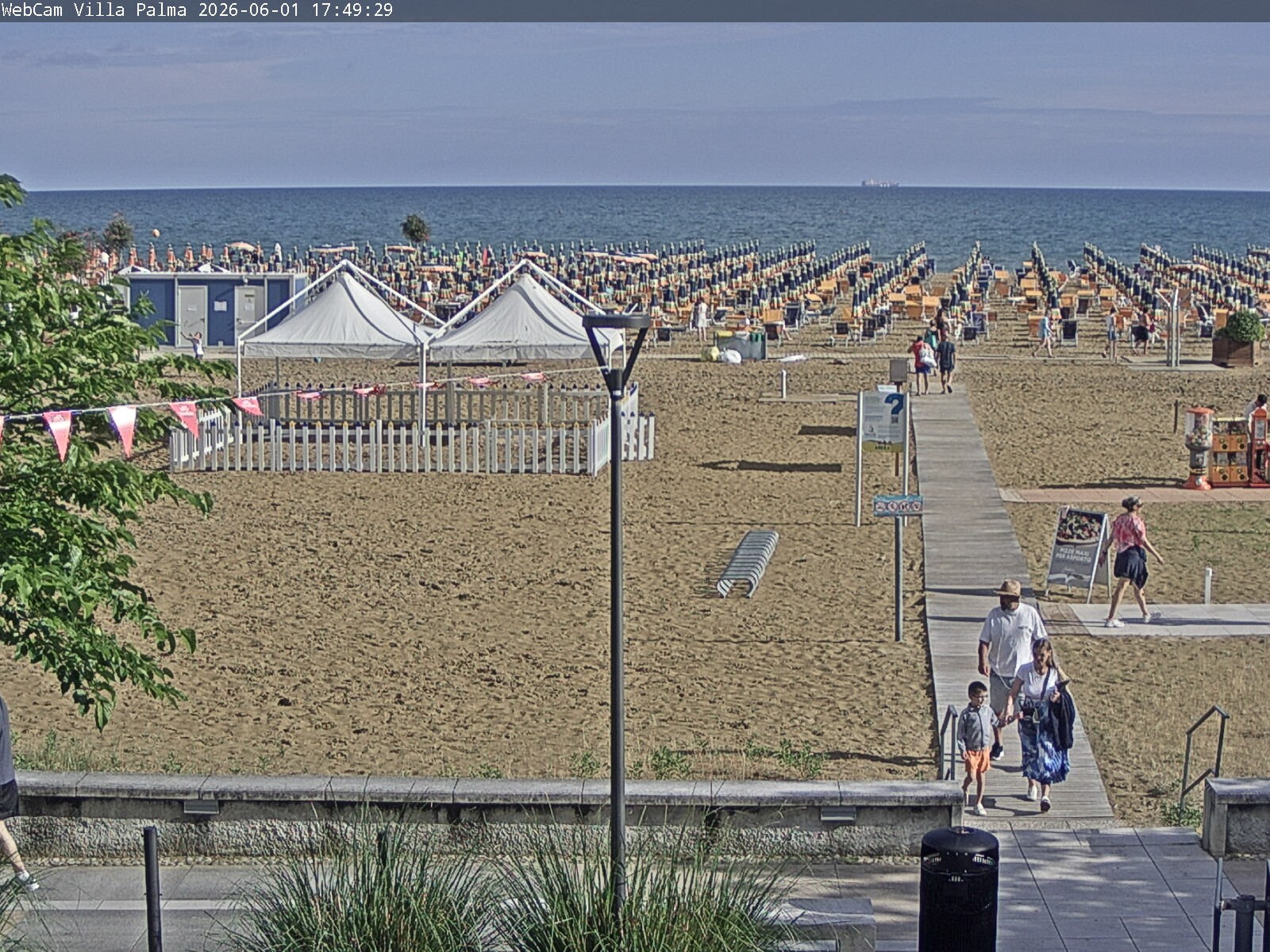 Webcam Bibione: Bibione Beach
