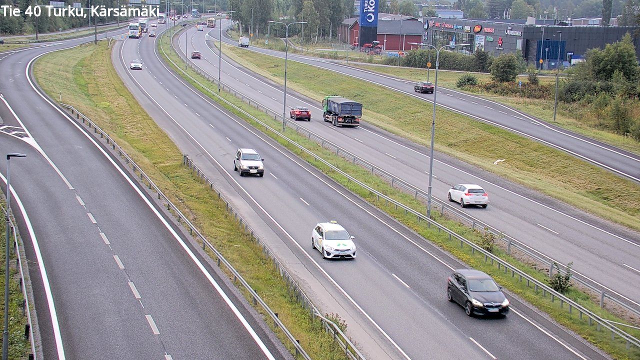 Turku: Tie - Kärsämäki - Tie 40 Helsinkiin
