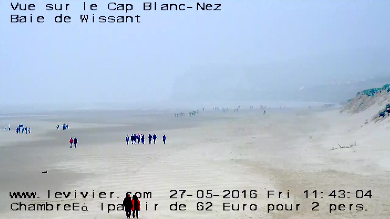 Webcam Wissant: Beach of Wissant