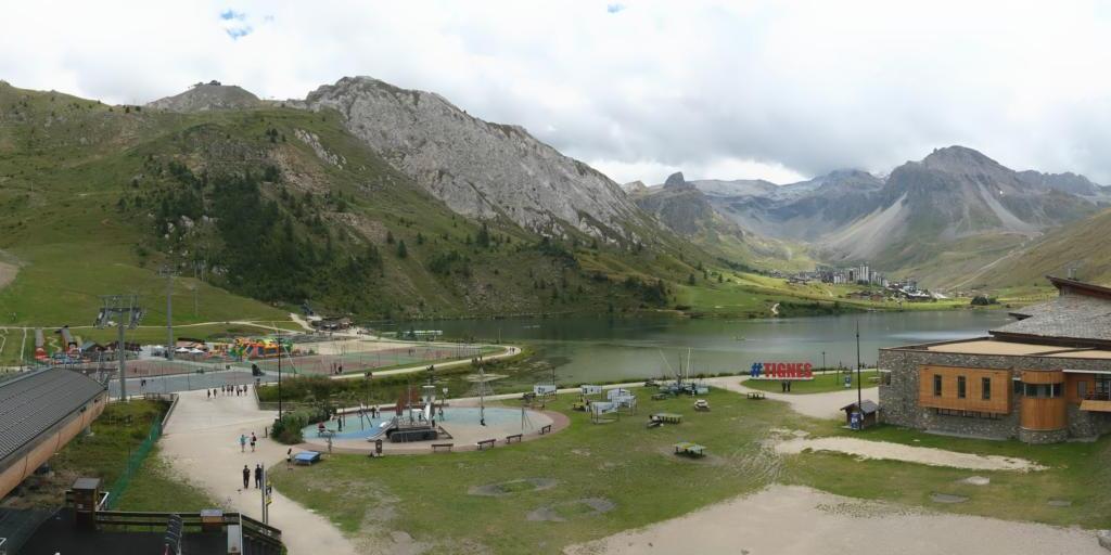 Webcam Tignes: roundshot 360° Panorama Lac