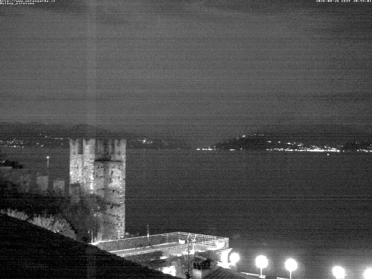 Webcam Sirmione (Lake Garda): Panorama View Lake Garda