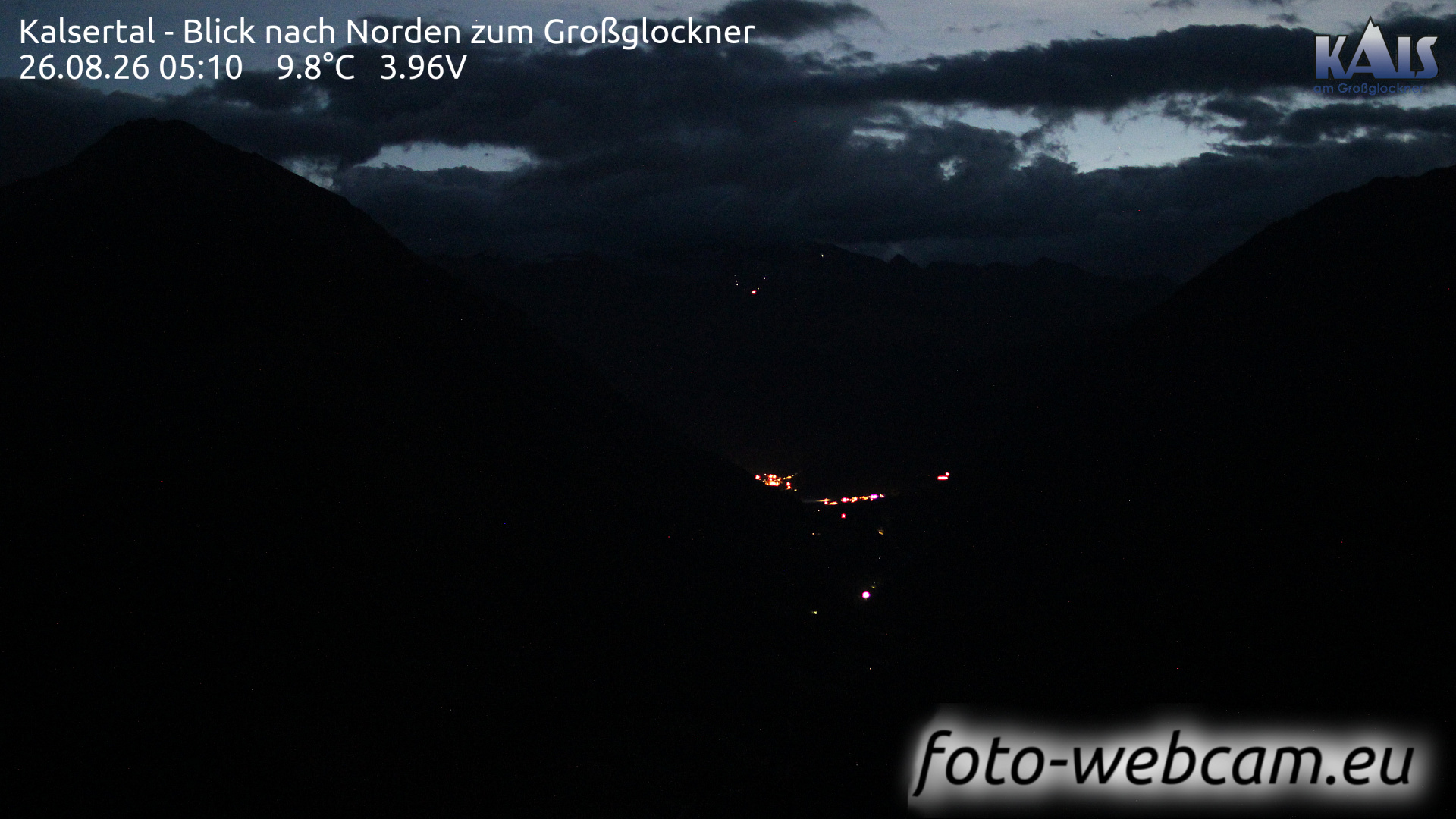 Webcam Kienburg: HD Panorama Kalsertal