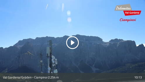 Webcam Selva di Val Gardena: Ciampinoi