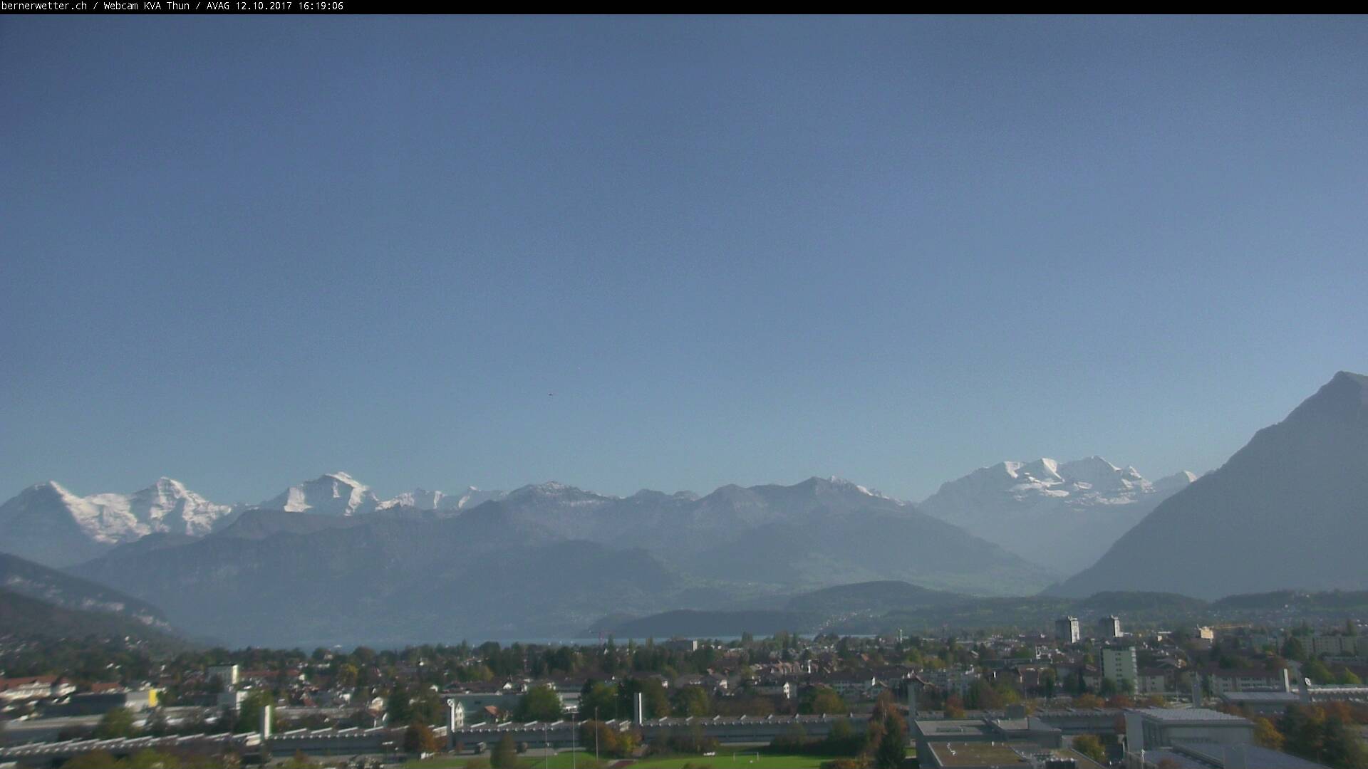 Webcam Thun: View over the City