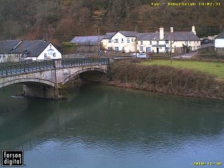 Webcam Umberleigh: Taw River