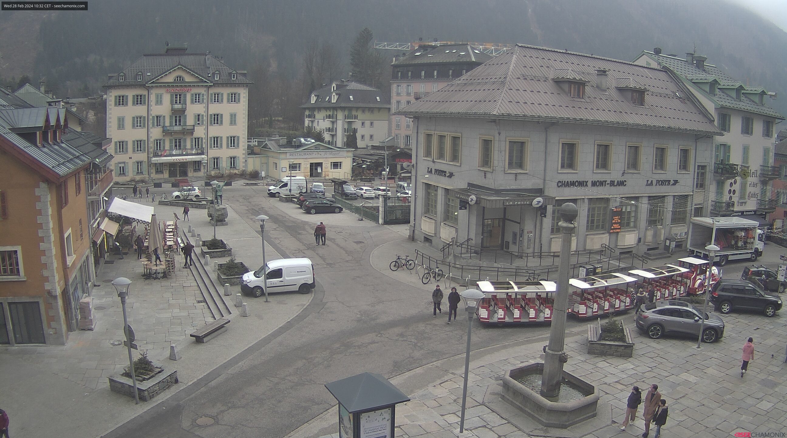 Webcam Chamonix-Mont-Blanc: Place Balmat