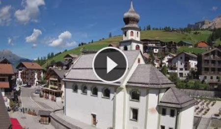 Webcam San Cassiano: Lavarela and Piz dles Conturines