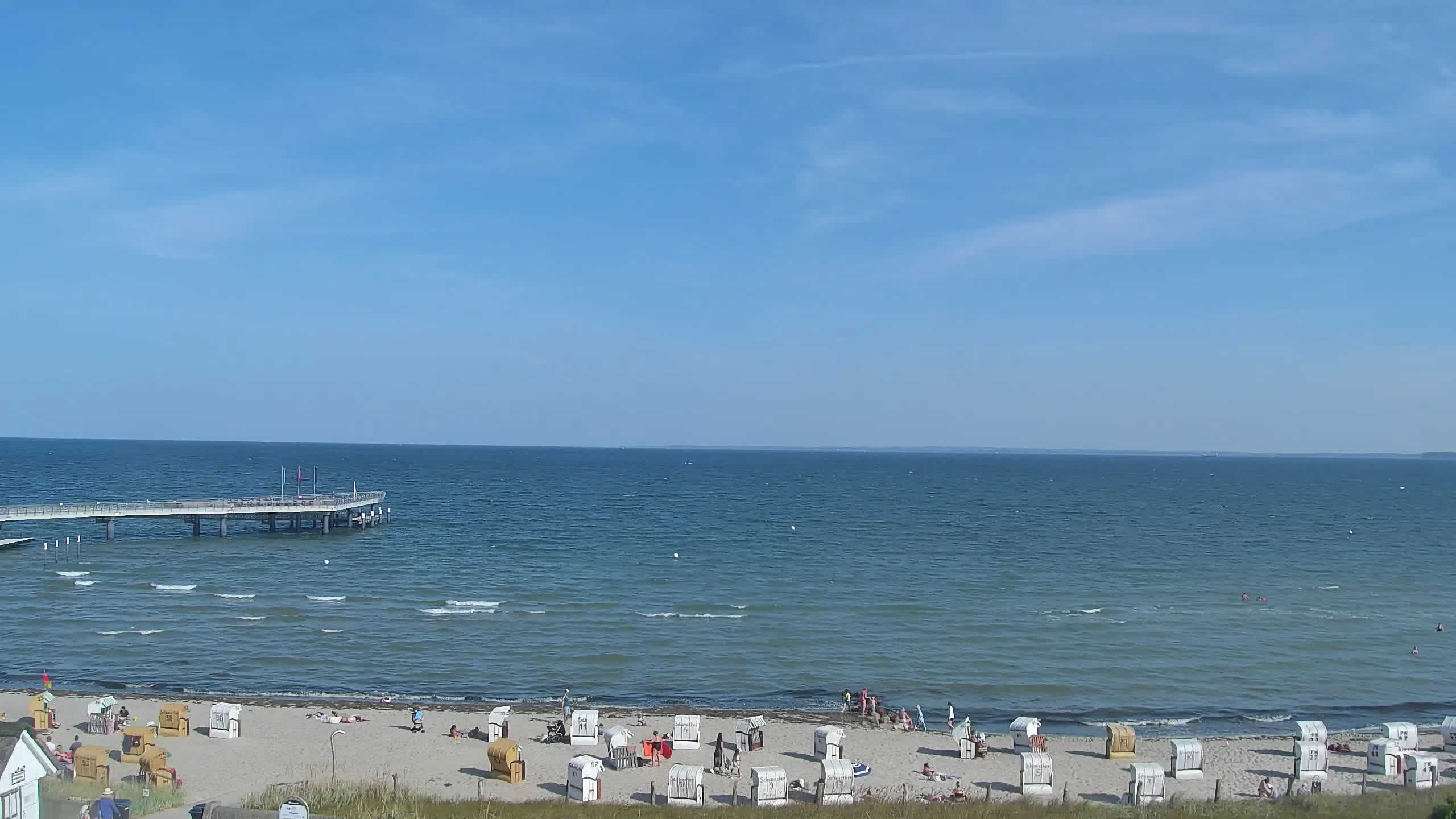 Webcam Haffkrug: Livestream Beach
