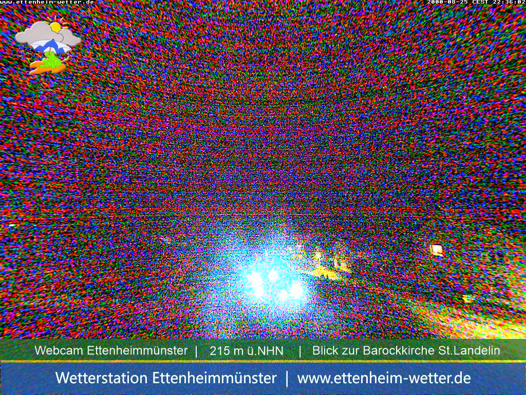Webcam Ettenheim: Pfarrkirche and Wahlfahrtskirche St. Landelin
