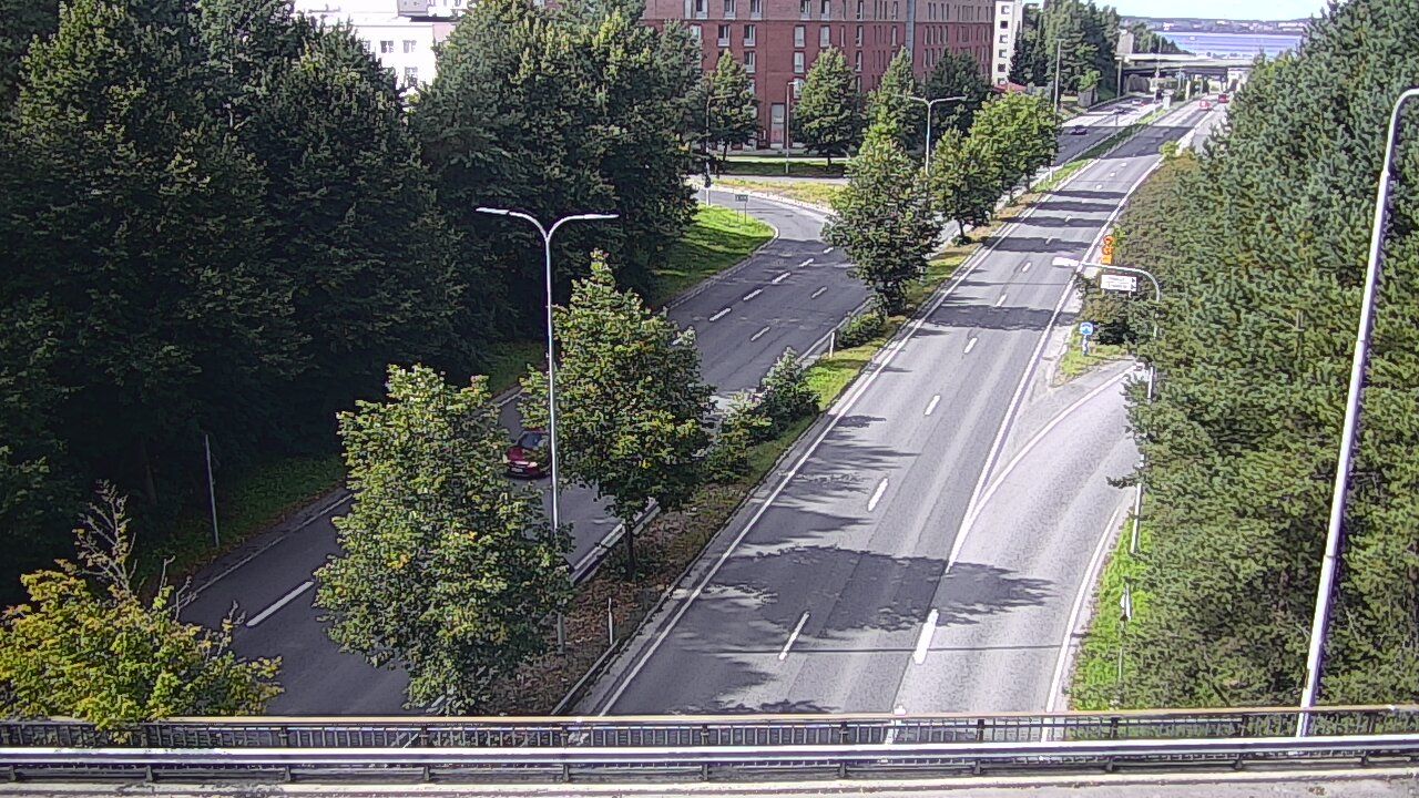Tampere: Tie - Kalevan puistotie - Petsamo