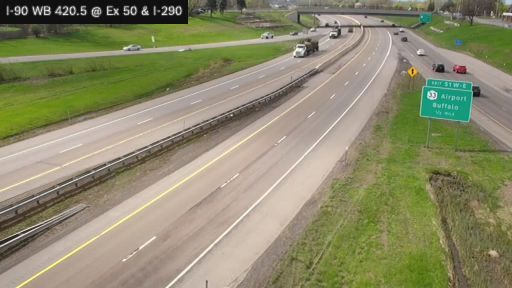 Cheektowaga › West: I-90 East of Interchange 50A (Cleveland Drive)