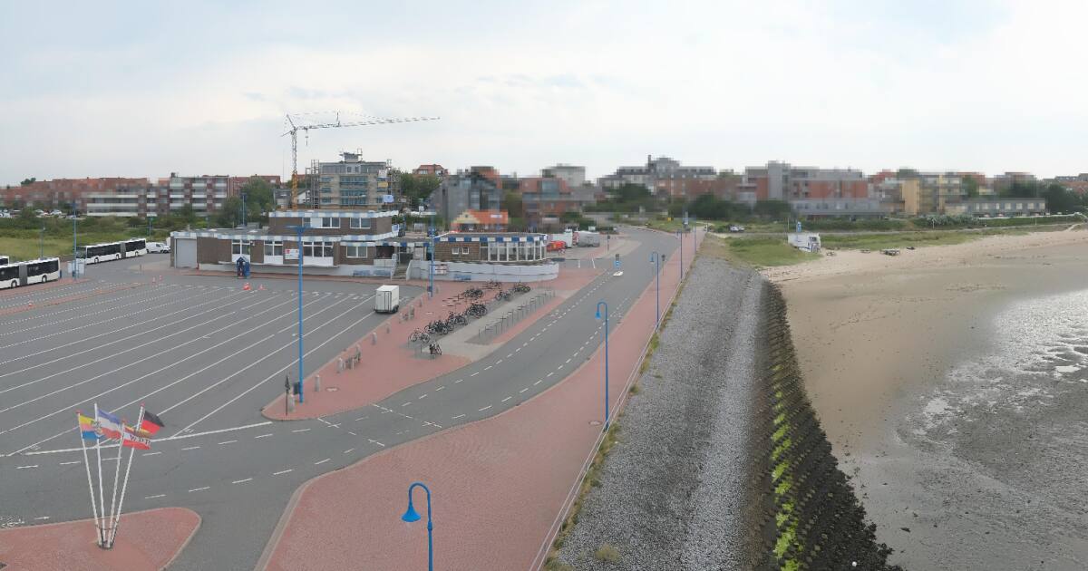 Webcam Wittdün auf Amrum: PANOMAX Wittdün, Fähranleger, Brücke 1