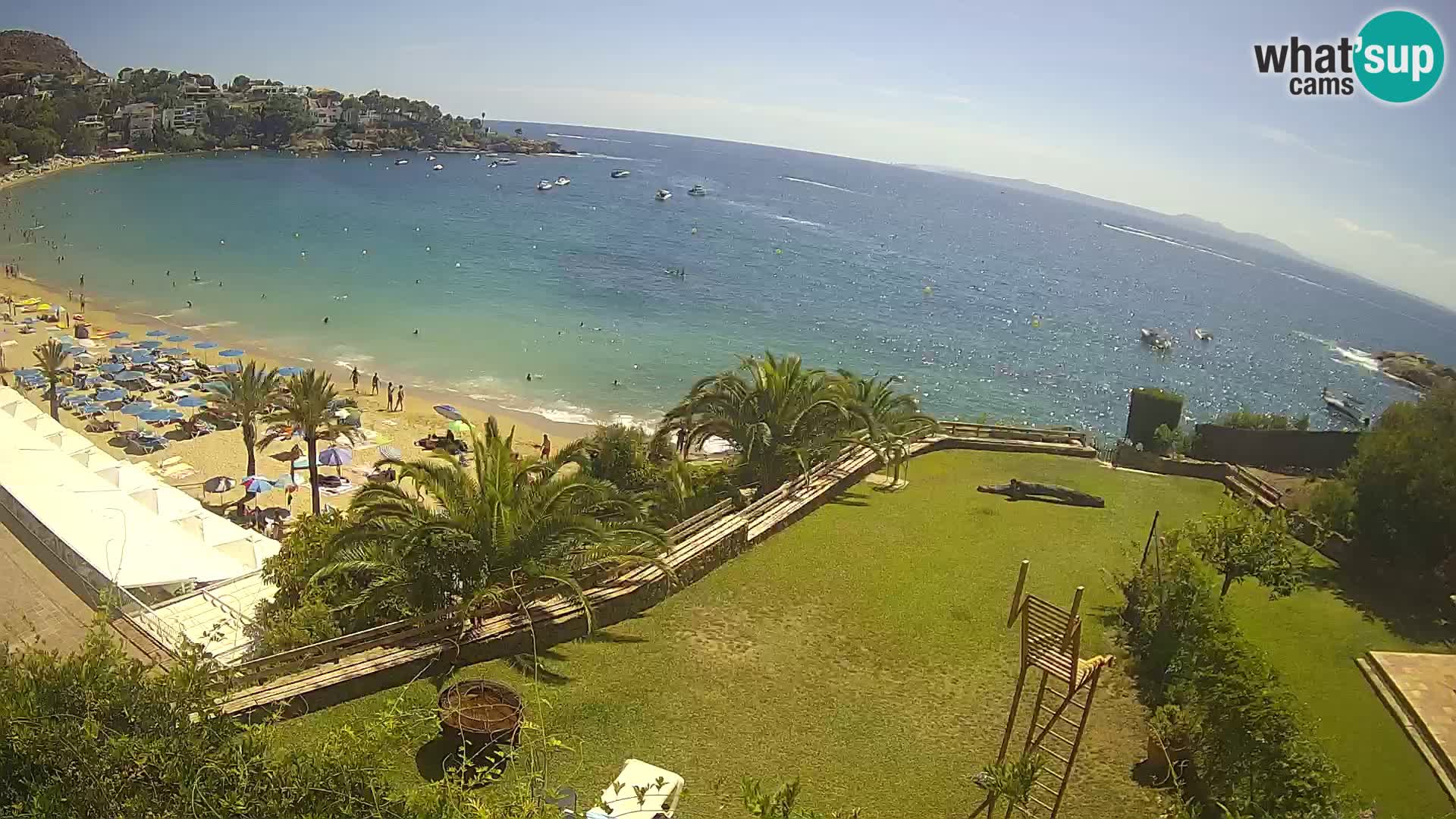 Webcam Roses, Costa Brava: Platja de l’Almadrava