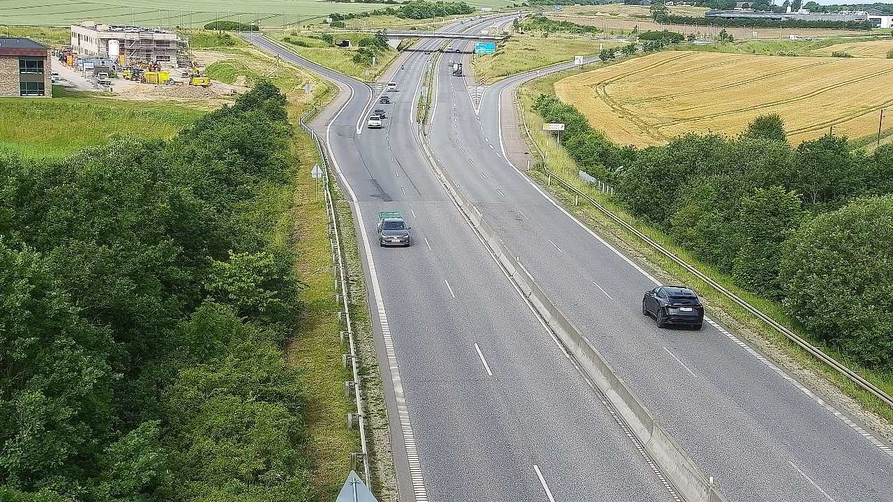 Dybbol: Sønderborg, Alssundbroen, Blickrichtung West