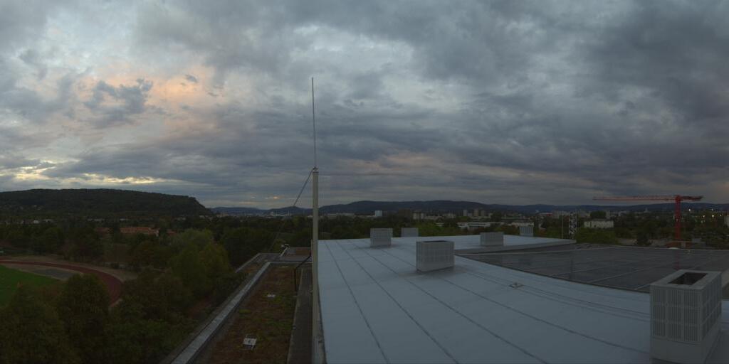 Webcam Basel: roundshot 360° Panorama Bäumlihof Gymnasium