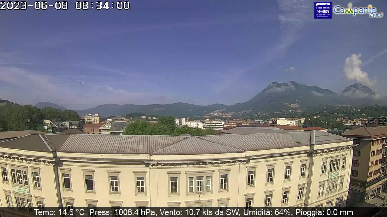 Avellino: Mt.Partenio from