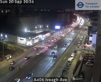 London: A406 Iveagh Ave