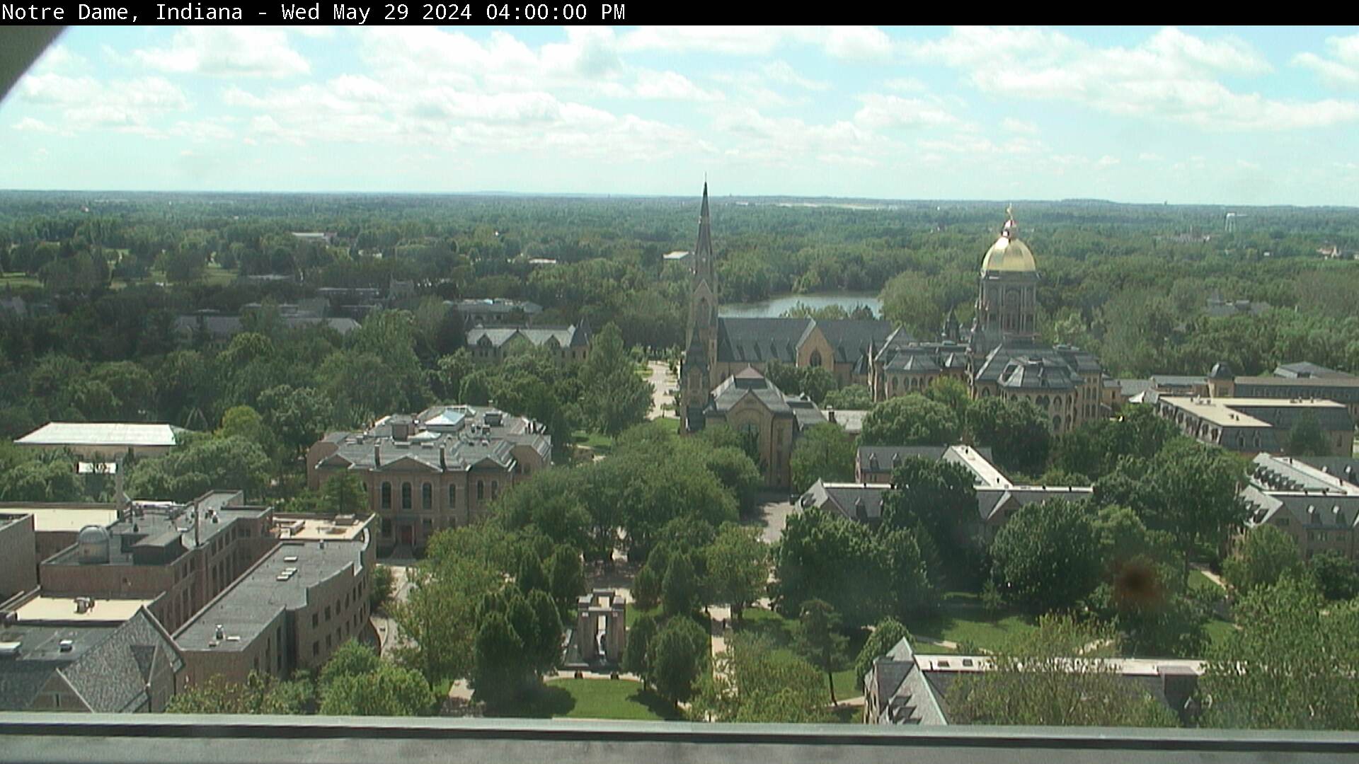 Webcam Notre Dame, Indiana: Sacred Heart Basilica