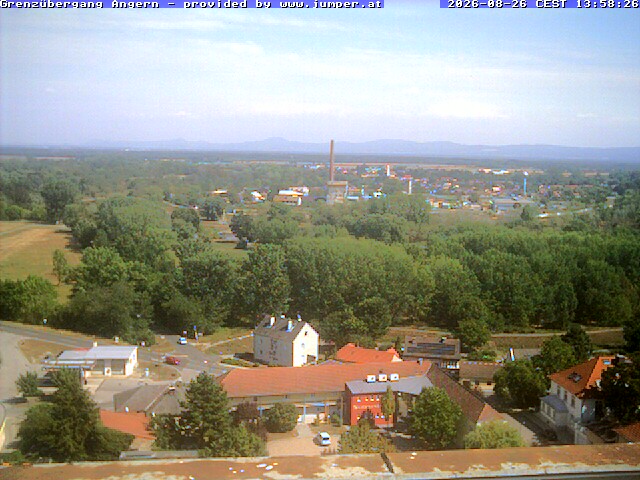 Webcam Angern an der March: View towards Slovakia