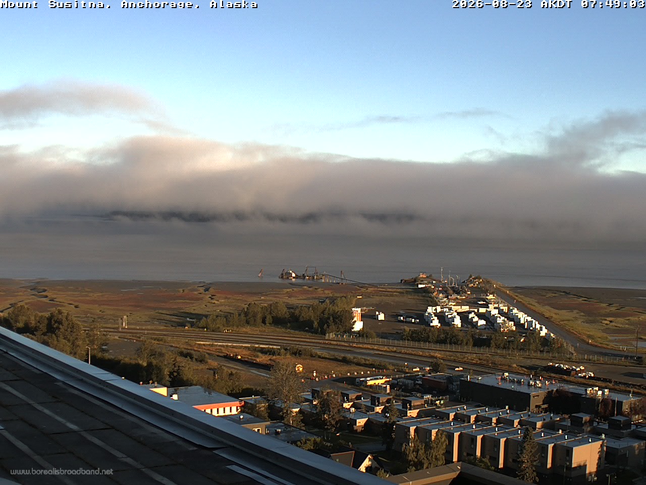 Webcam Mount Susitna, Alaska: View of Mount Susitna