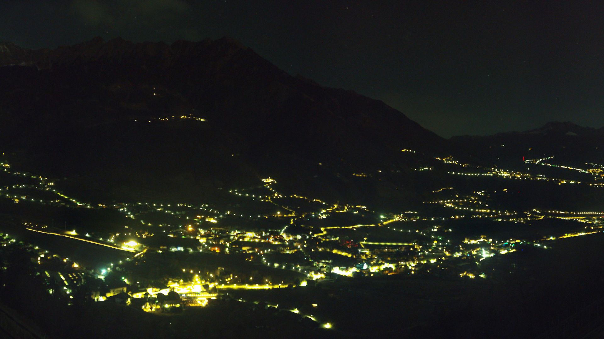 Marling - Marlengo: Blick auf Algund - Buchlechenhof