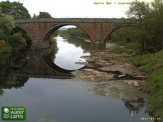 Webcam Laurencekirk: River North Esk at Laurencekirk