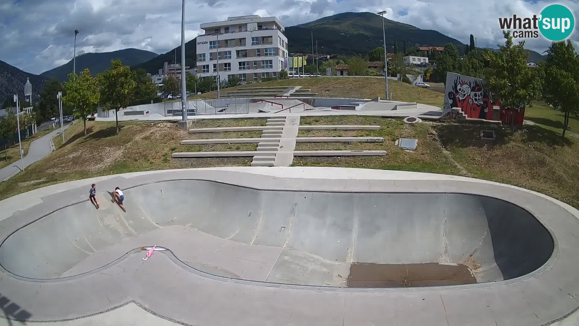 Webcam Nova Gorica: Skate Park Nova Gorica - View 3