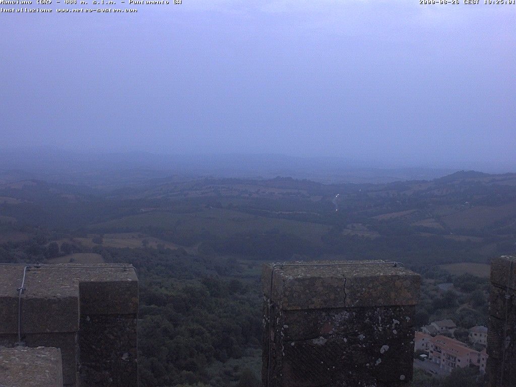 Manciano: Vista SW°