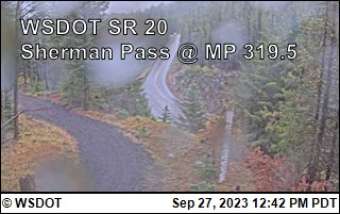 Webcam Kettle Falls, Washington: Sherman Pass on SR-20 @ MP 320