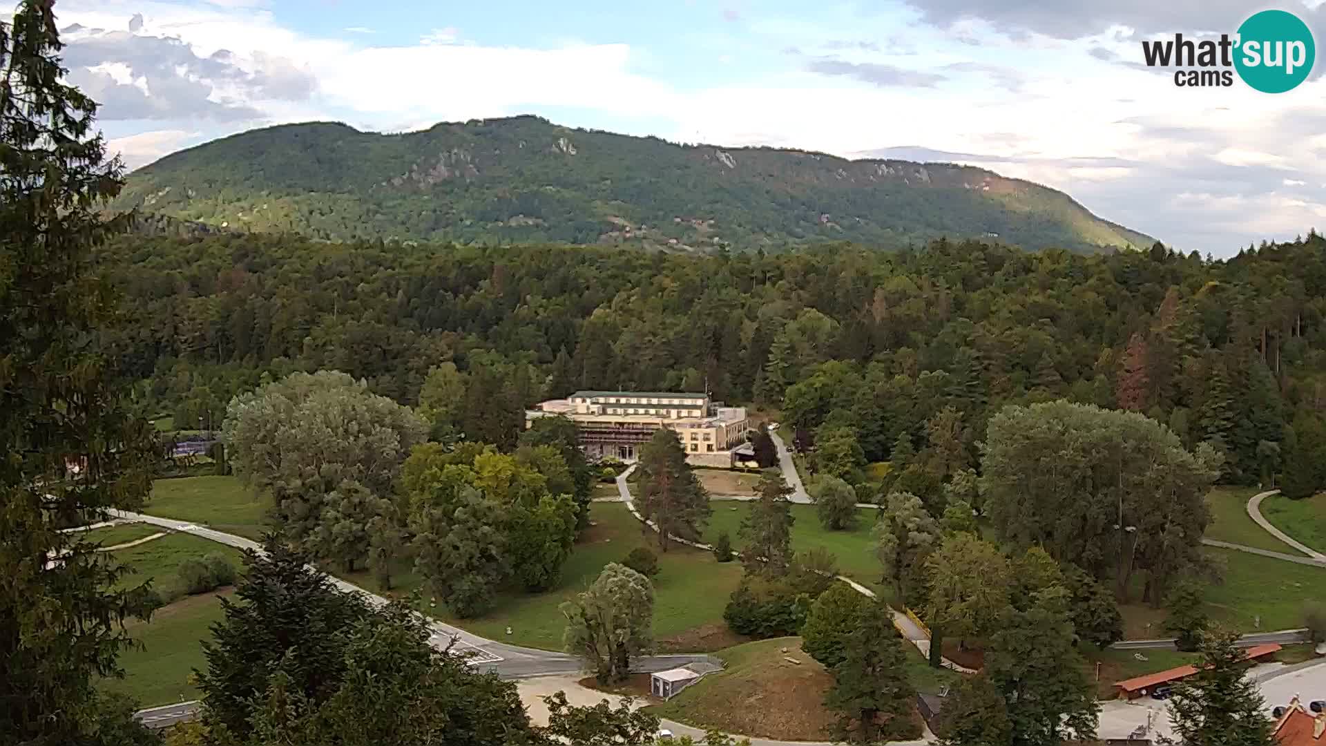 Webcam Trakošćan: View from the Castle
