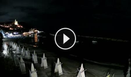 Webcam Cervo: Beach View