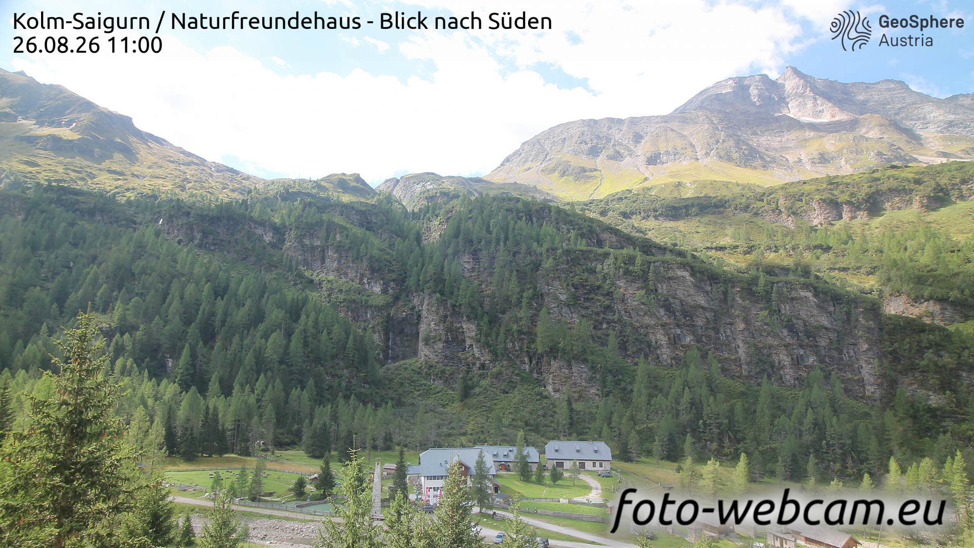 Webcam Kolm-Saigurn: HD Panorama Kolm-Saigurn