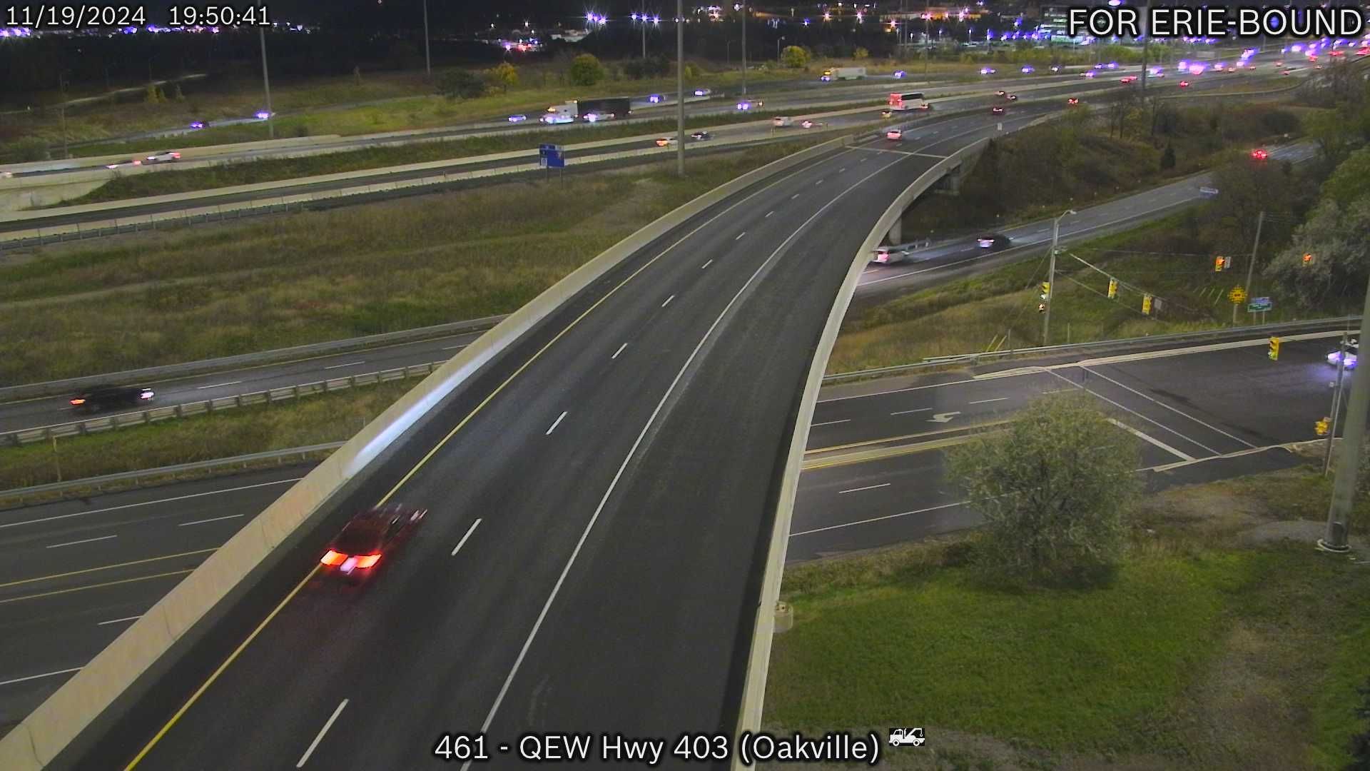Oakville: QEW near Highway 403