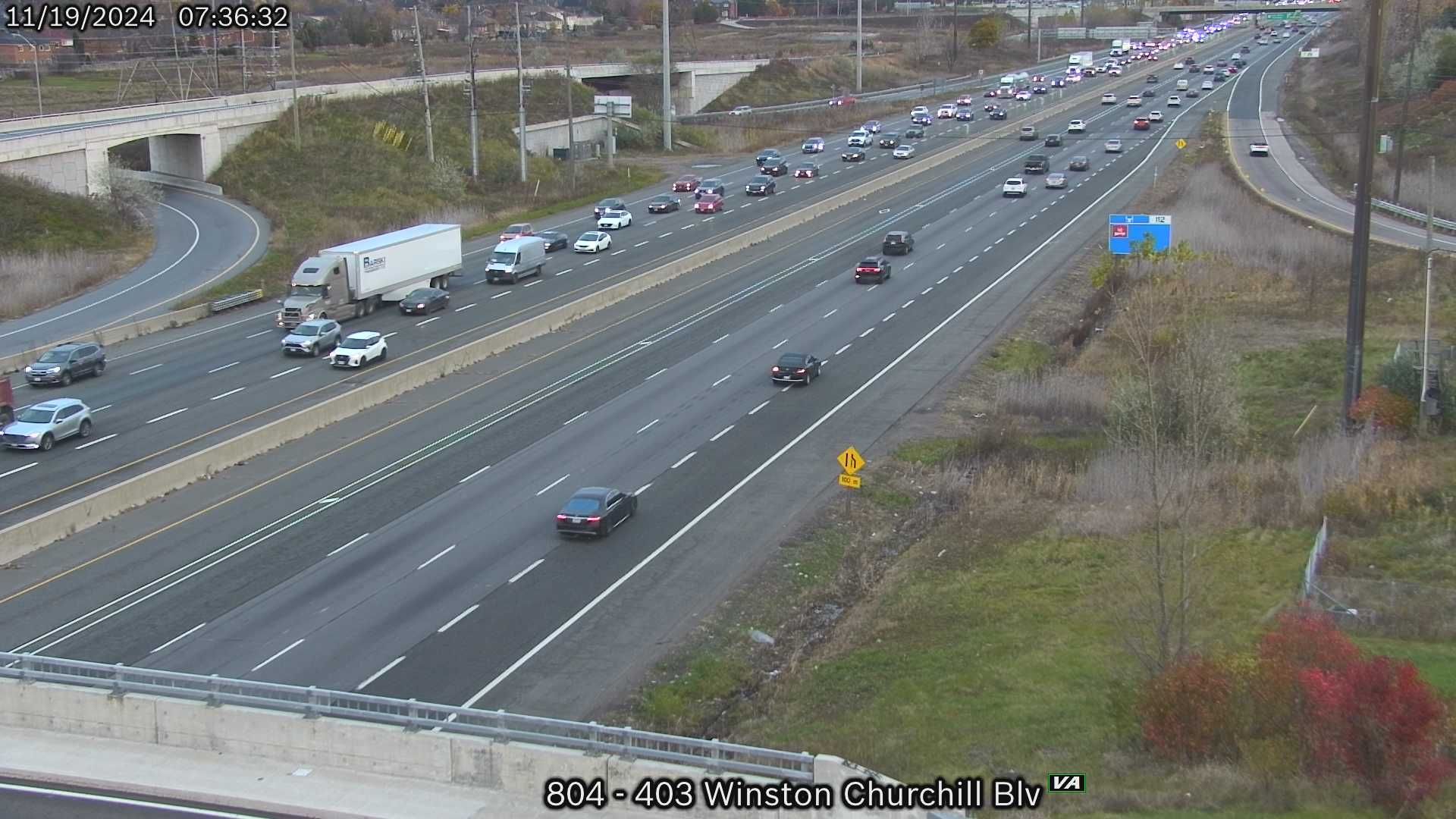 Mississauga: Highway 403 near Winston Churchill Boulevard