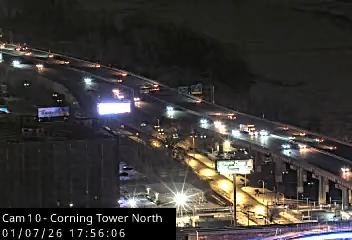Albany › South: I-787 from the north side of the Corning Tower