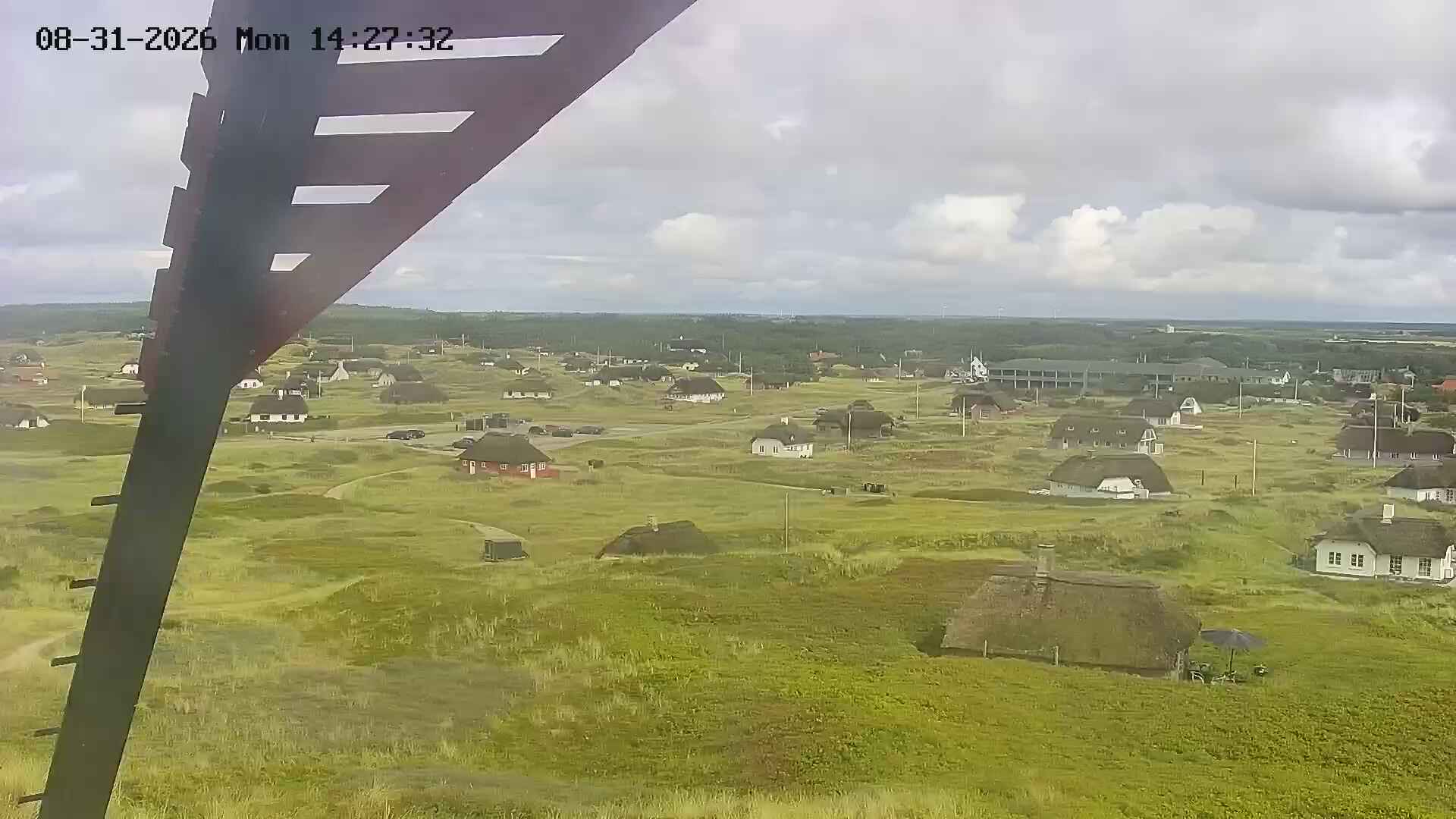Webcam Vedersø Klit: View over Vedersø Klit