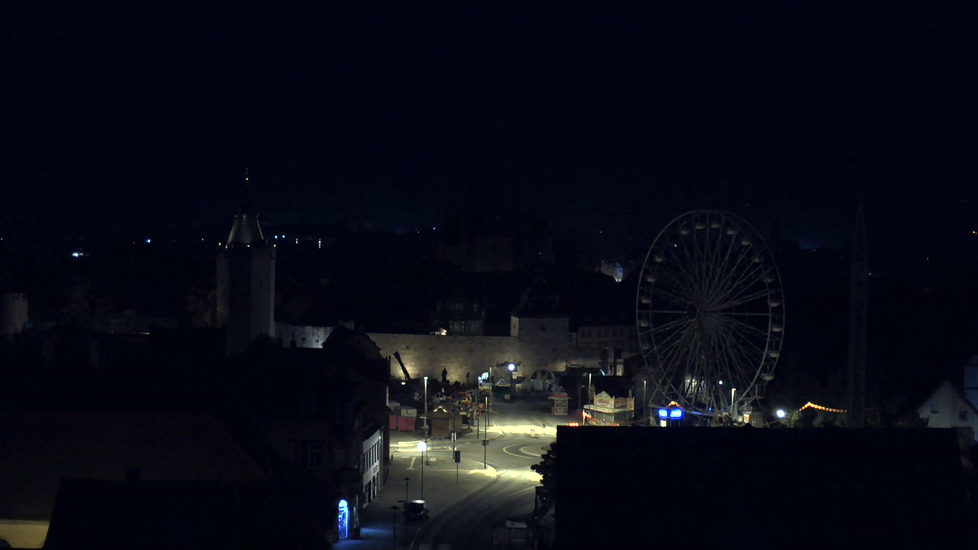 Webcam Mühlhausen: View over the Old Town